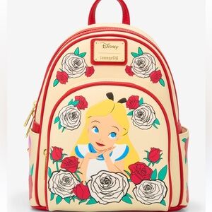 Loungefly Disney Alice in Wonderland Color changing Roses Box lunch Exclusive